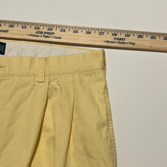 Polo by Ralph Lauren Hammond Pants Preppy Casual Yellow Men's size 35x32 - Picture 2 of 9